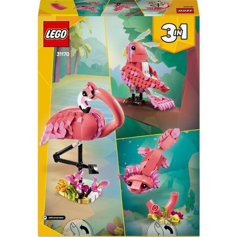 LEGO Creator - Wild Animal - Pink Flamingo 31170 (288 Pieces), , large image number 1