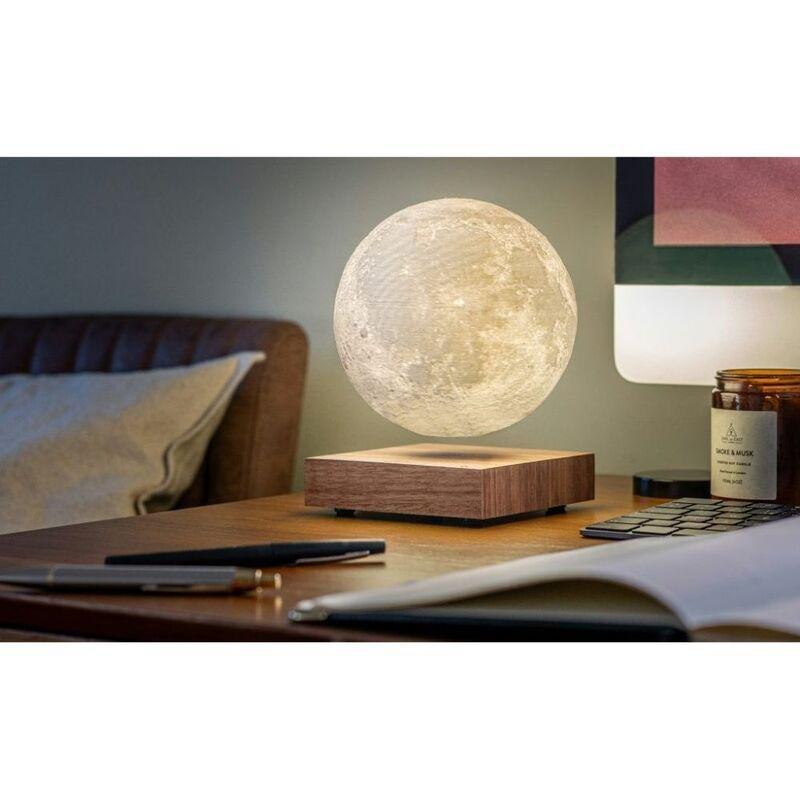 Gingko Design Smart Moon Lamp - Walnut, , large image number 1