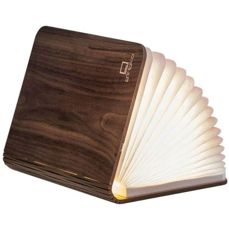 Gingko Design Smart Booklight - Walnut Large, , large image number 0