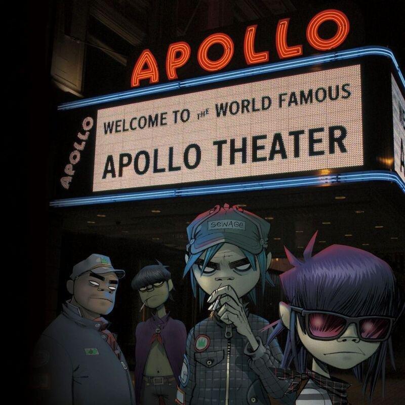 Demon Days Live in the Apollo Theatre Harlem (RSD 2025) (Limited to 6500 Wordlwide) (Blue Colored Vinyl) (2 Discs) | Gorillaz, , large image number 1