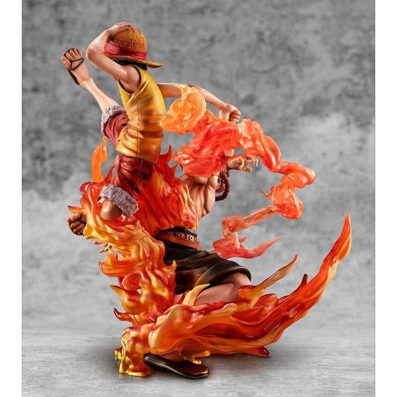 Megahouse Portrait Of Pirates One Piece Neo - Maximum Luffy & Ace - Bond Between Brothers - 20th Limited Ver 24.5 cm Figure, , large image number 1