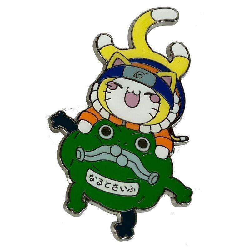 Megahouse Mega Cat Project Naruto Nyaruto! Pins Collection Naruto Uzumaki 5 cm Figure, , large image number 0