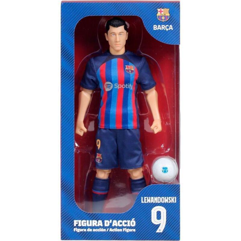Banbo Lewandowski Socker Team Player Fc Barcelona 30cm Figure, , large image number 0