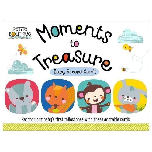 Petite Boutique Petite Boutique Moments To Treasure Baby Record Cards | Veronique Petit, , large image number 0