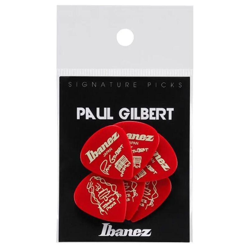 Ibanez B1000PG-CA Paul Gilbert Guitar Picks (Set of 6) - Candy Apple, , large image number 3