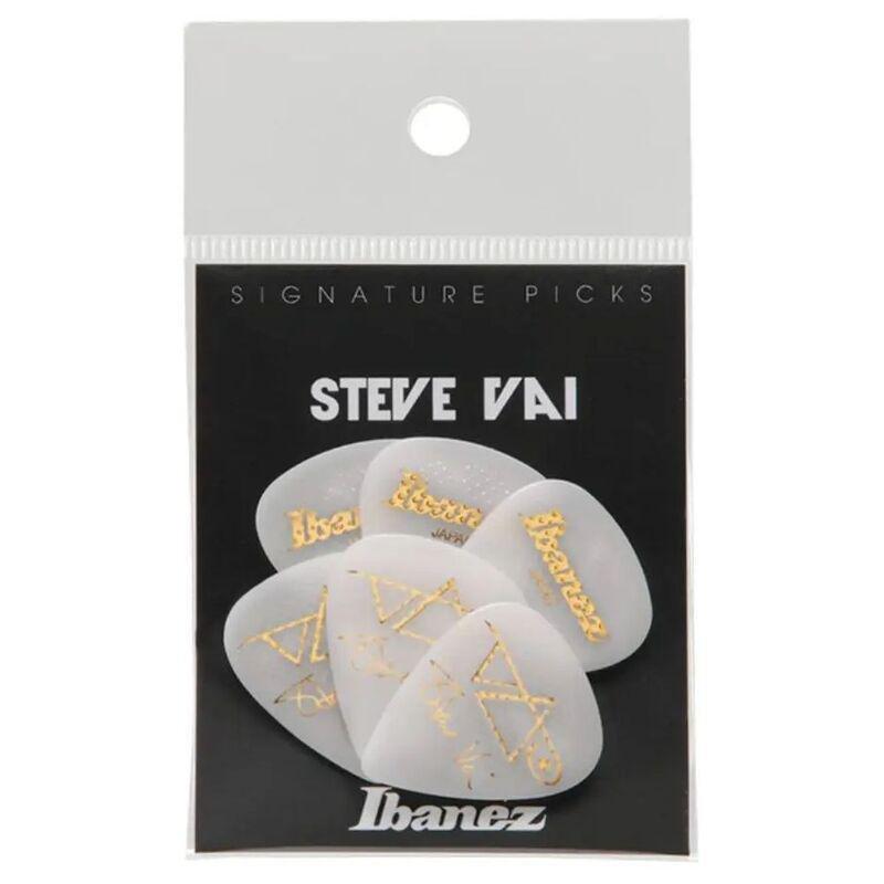Ibanez B1000SVR-WH Steve Vai Guitar Picks (Set of 6) - White, , large image number 0