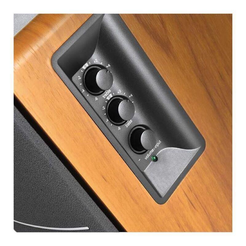 Edifier R1280DBS Active 2.0 Bookshelf Speakers with Subwoofer - Brown, , large image number 1