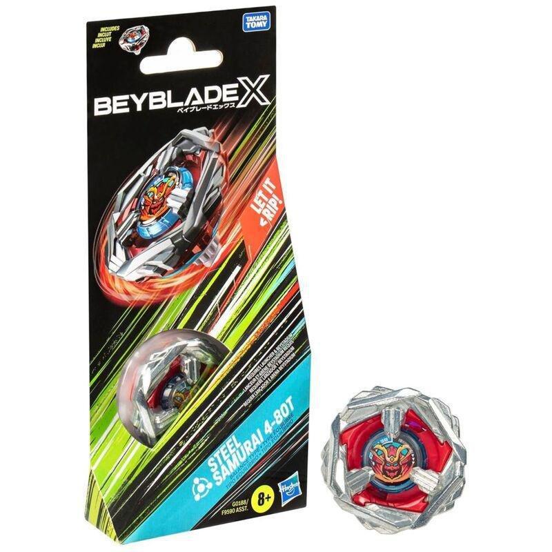 Beyblade X Steel Samurai 4-80T Booster Pack Set, , large image number 0