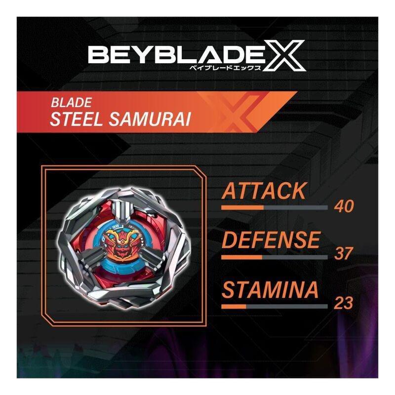 Beyblade X Steel Samurai 4-80T Booster Pack Set, , large image number 5