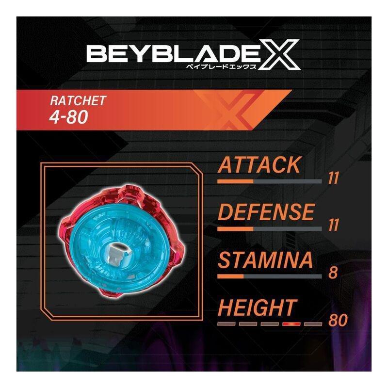 Beyblade X Steel Samurai 4-80T Booster Pack Set, , large image number 6