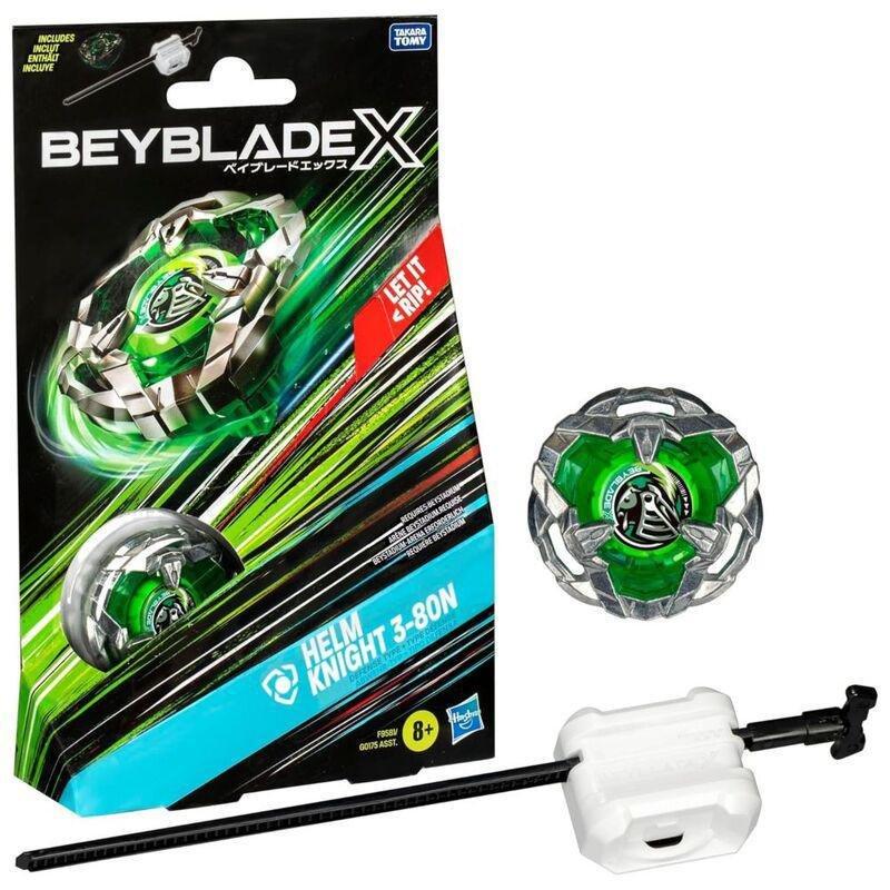 Beyblade X Launcher Helm Knight 3-80N Starter Pack Set, , large image number 0