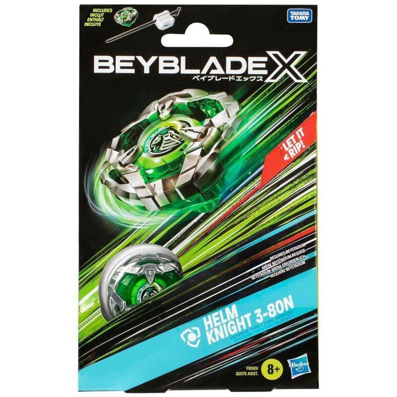 Beyblade X Launcher Helm Knight 3-80N Starter Pack Set, , large image number 2
