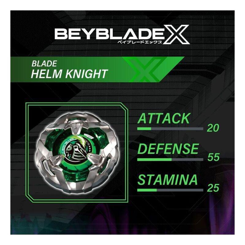 Beyblade X Launcher Helm Knight 3-80N Starter Pack Set, , large image number 5
