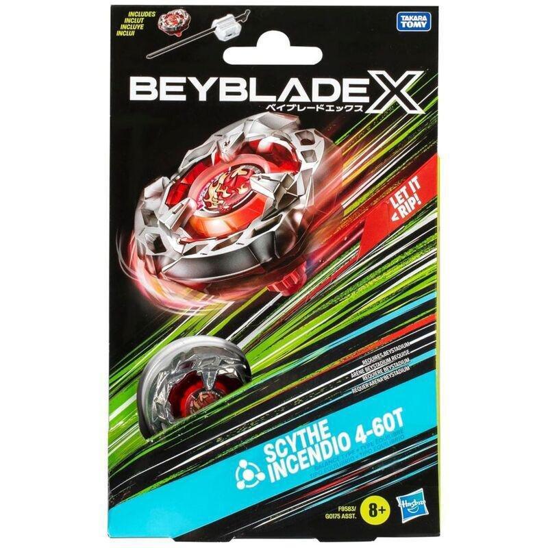 Beyblade X Launcher Scythe Incendio 4-60T Starter Pack Set, , large image number 2