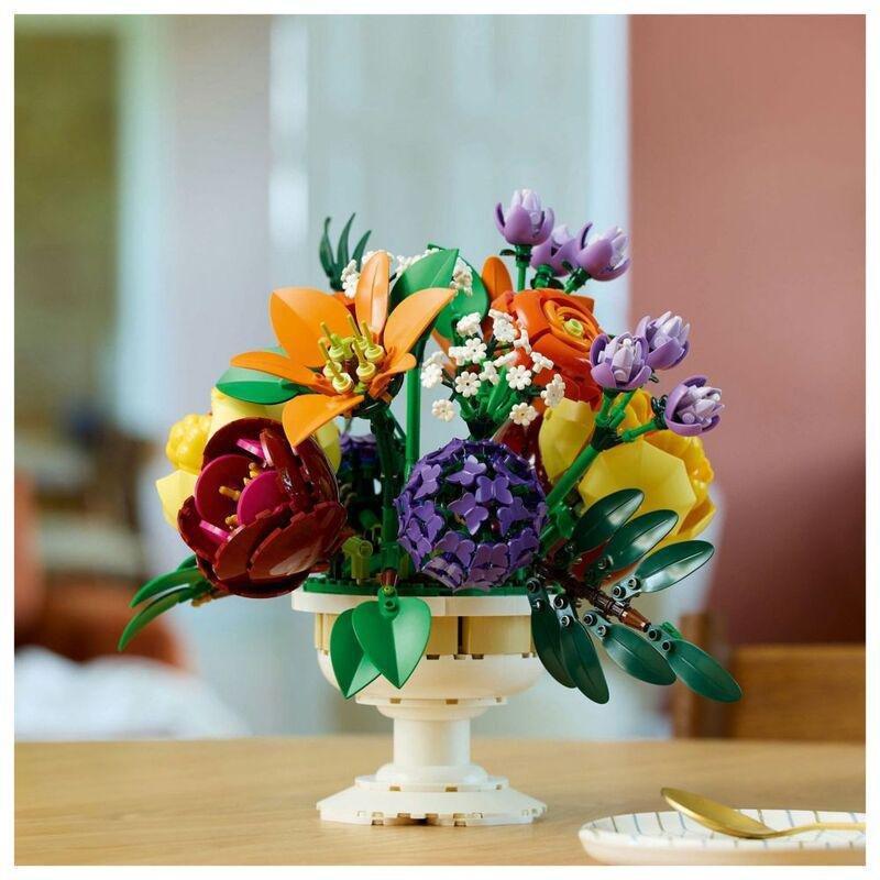 LEGO Botanicals Flower Arrangement Floral Home Decor - 10345 (685 Pieces), , medium
