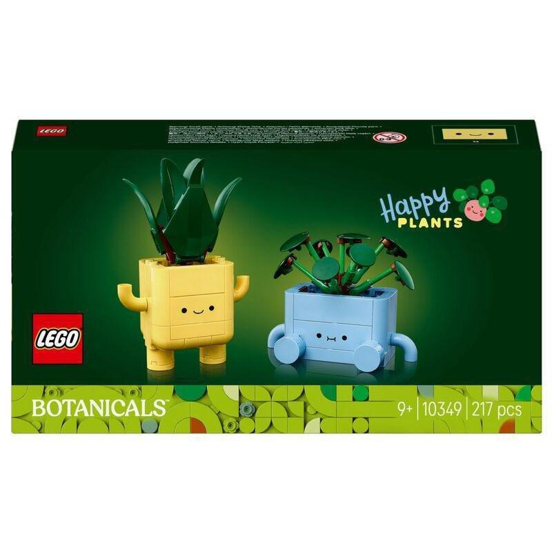 LEGO Botanicals Happy Plants Shelf Decor - 10349 (217 Pieces), , large image number 2