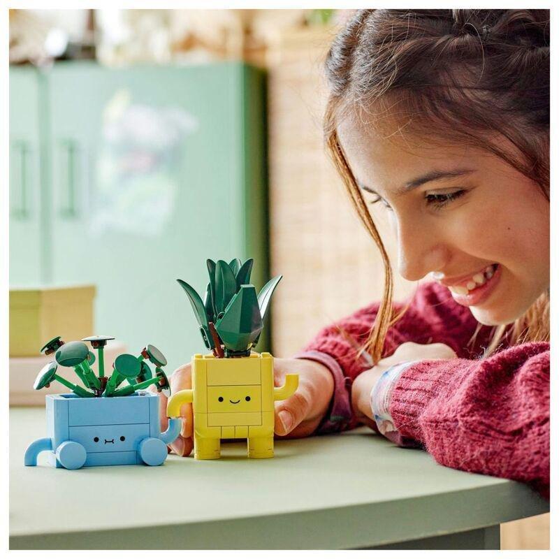 LEGO Botanicals Happy Plants Shelf Decor - 10349 (217 Pieces), , large image number 3