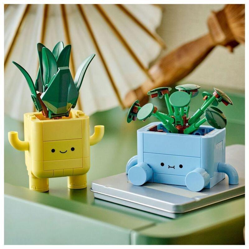 LEGO Botanicals Happy Plants Shelf Decor - 10349 (217 Pieces), , large image number 4