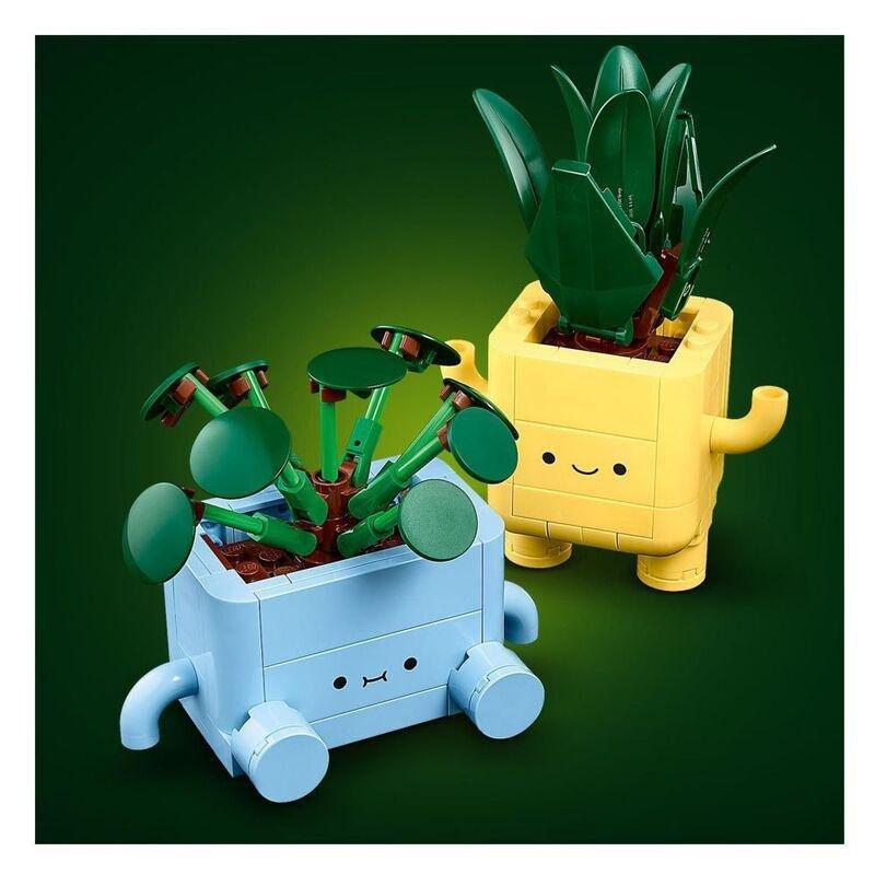 LEGO Botanicals Happy Plants Shelf Decor - 10349 (217 Pieces), , large image number 5