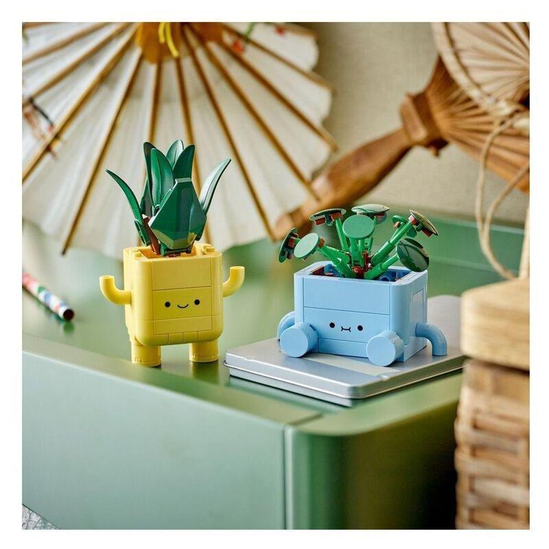 LEGO Botanicals Happy Plants Shelf Decor - 10349 (217 Pieces), , large image number 6