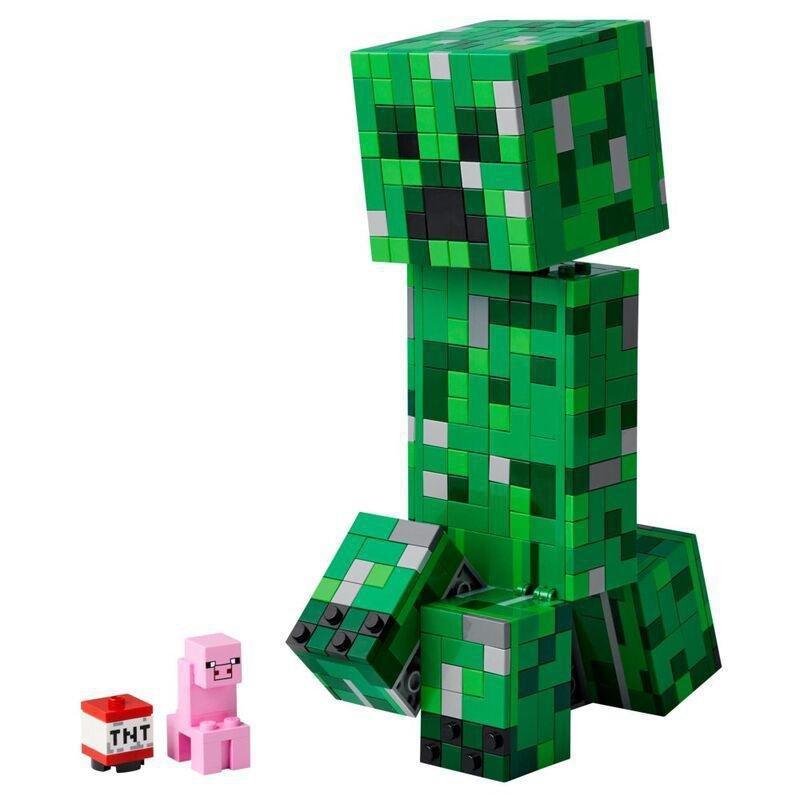 LEGO Minecraft The Creeper Gamer Decor and Action Figure Building Toy - 21276 (665 Pieces), , large image number 0