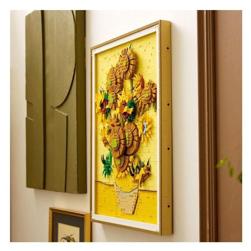 LEGO Art Vincent van Gogh - Sunflowers Wall Artwork Building Set - 31215 (707 Pieces), , large image number 1