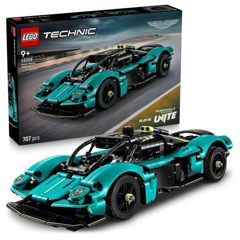 LEGO Technic Aston Martin Valkyrie Buildable Car Model Kit - 42208 (65 Pieces), , large image number 0