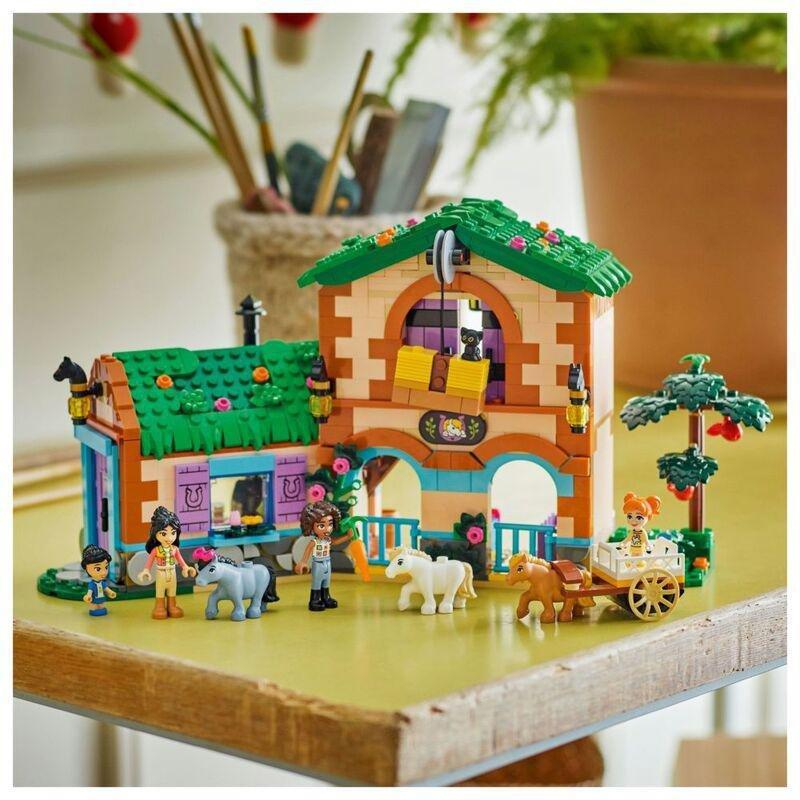 LEGO Friends Pony Ranch & Stable Building Set - Horse Toy Playset - 42654 (119 Pieces), , large image number 1