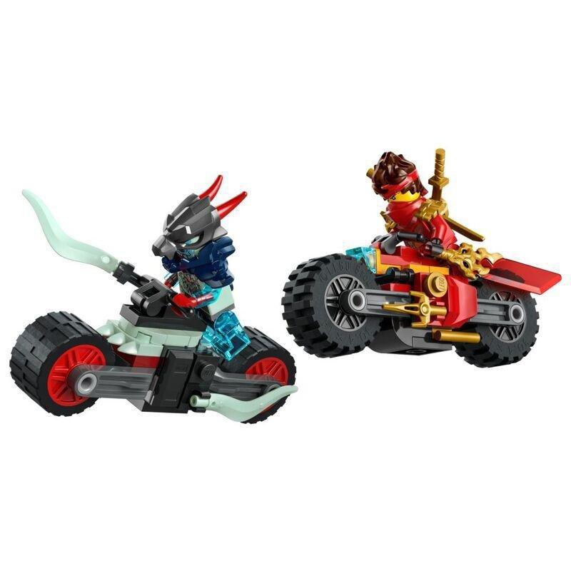 LEGO NINJAGO Kai’s Motorcycle Speed Race Playset with 2 Ninja Bike Toys - 71838 (1517 Pieces), , large image number 0