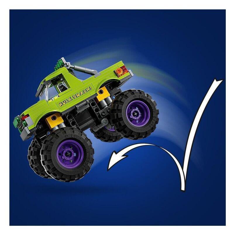 LEGO Marvel The Hulk Truck vs. Thanos Super Hero Building Toy Vehicle - 76312 (243 Pieces), , large image number 5