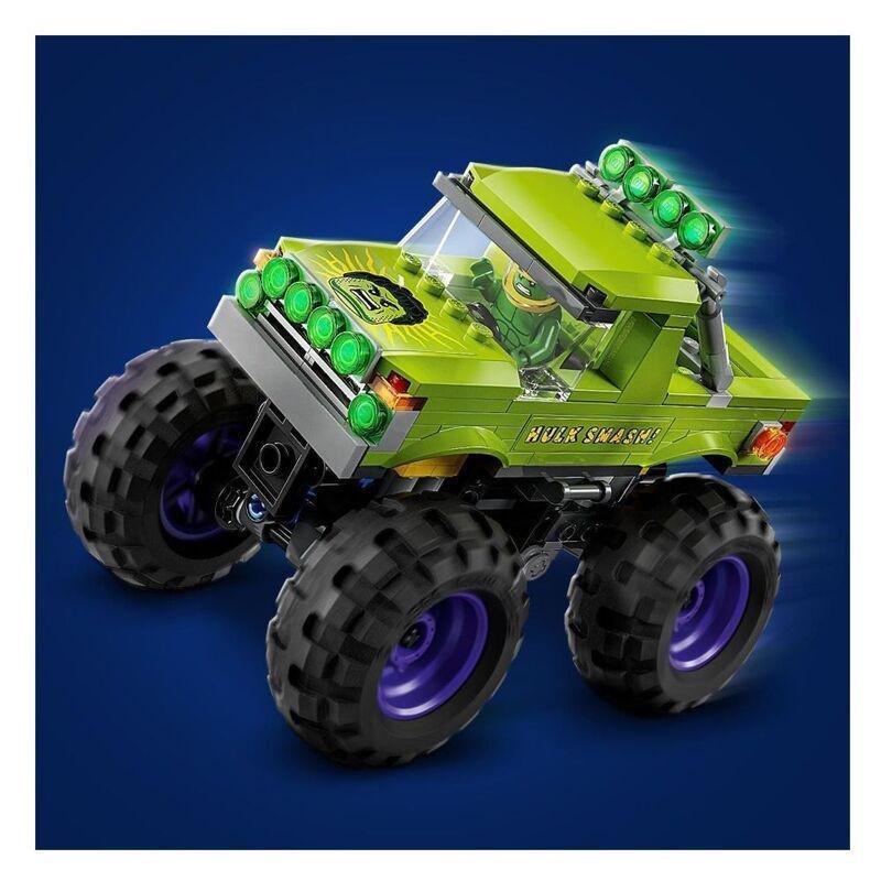 LEGO Marvel The Hulk Truck vs. Thanos Super Hero Building Toy Vehicle - 76312 (243 Pieces), , large image number 6