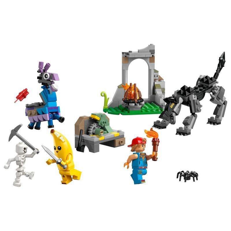 LEGO Fortnite Peely & Sparkplug’s Camp Video Game Building Set - 77075 (300 Pieces), , large image number 0