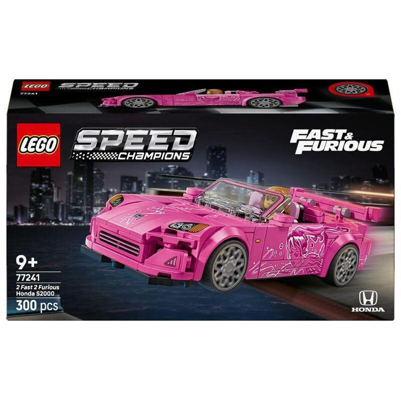 LEGO Speed Champions 2 Fast 2 Furious Honda S2000 Car Toy - 77241 (546 Pieces), , large image number 1