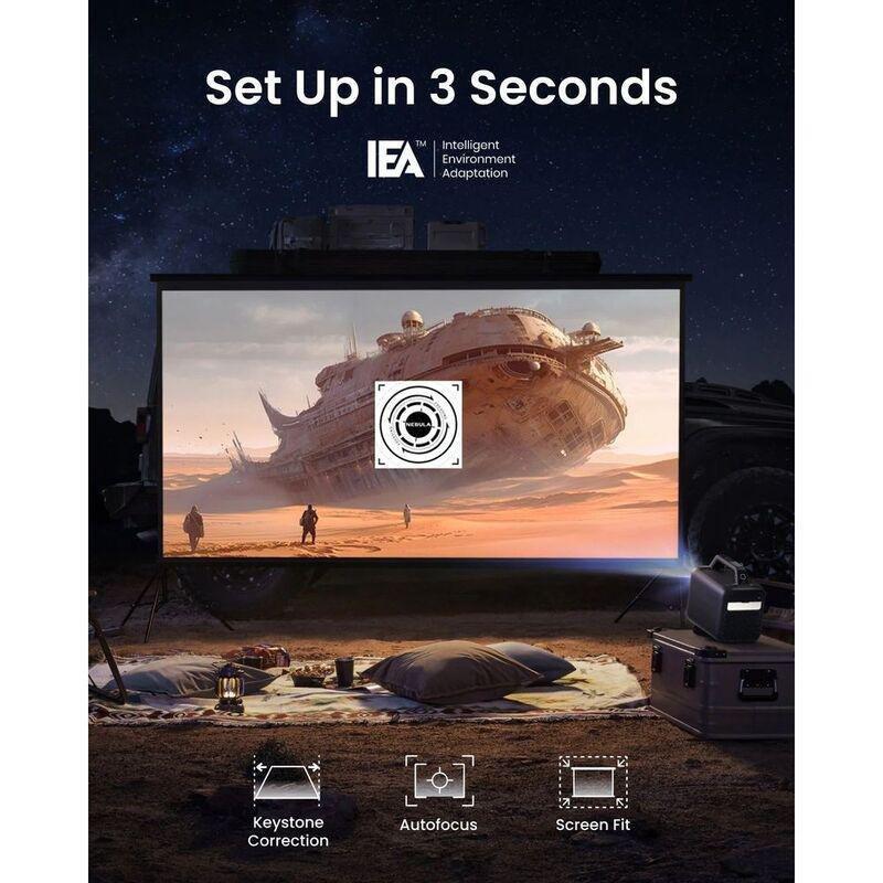 Nebula Mars 3 Outdoor Portable Projector - Black, , large image number 6