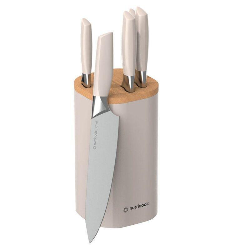 Nutricook Everyday Knife Set - Beige, , large image number 0