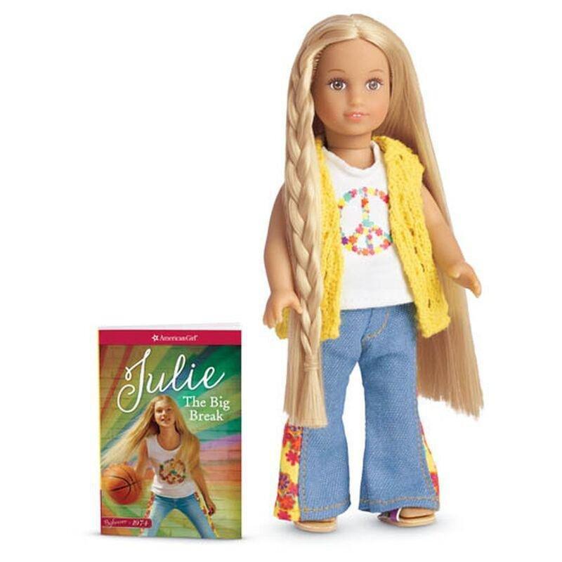 Julie Mini Doll & Book | American Girl Editor, , large image number 0