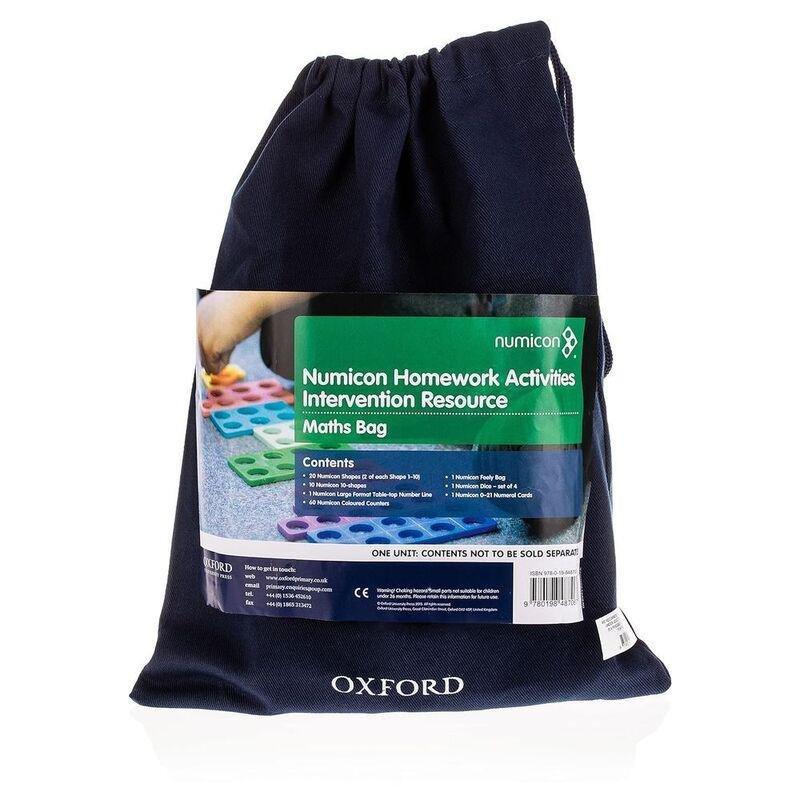 Numicon: Homework Activities Intervention Resource - 'Maths Bag' Of Resources Per Pupil | Oxford University Pr, , large image number 0