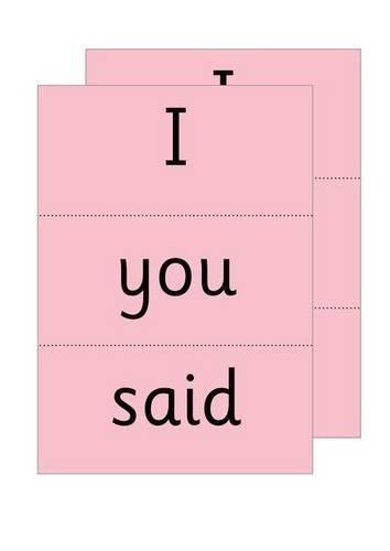 Read Write Inc. Phonics: Red Word Cards | Ruth Miskin, , large image number 0