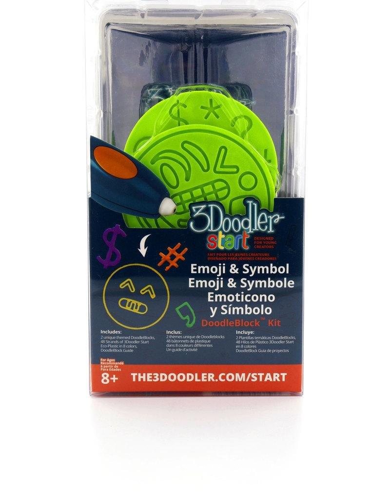 3Doodler Start Doodle Block Emoji Symbols Kit, , large image number 0