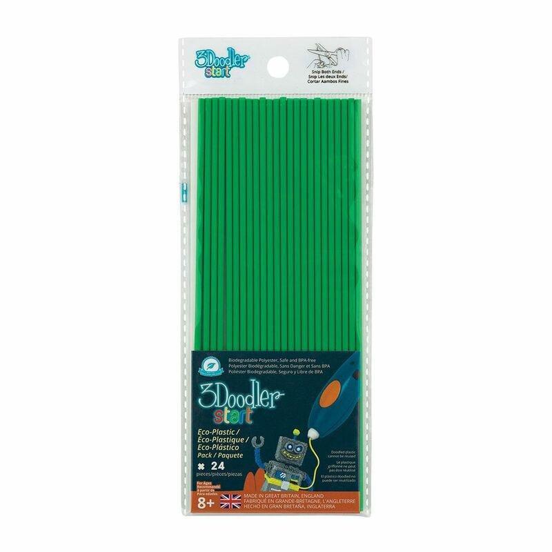 3Doodler Start Plastic Packs Spring Green, , large image number 0