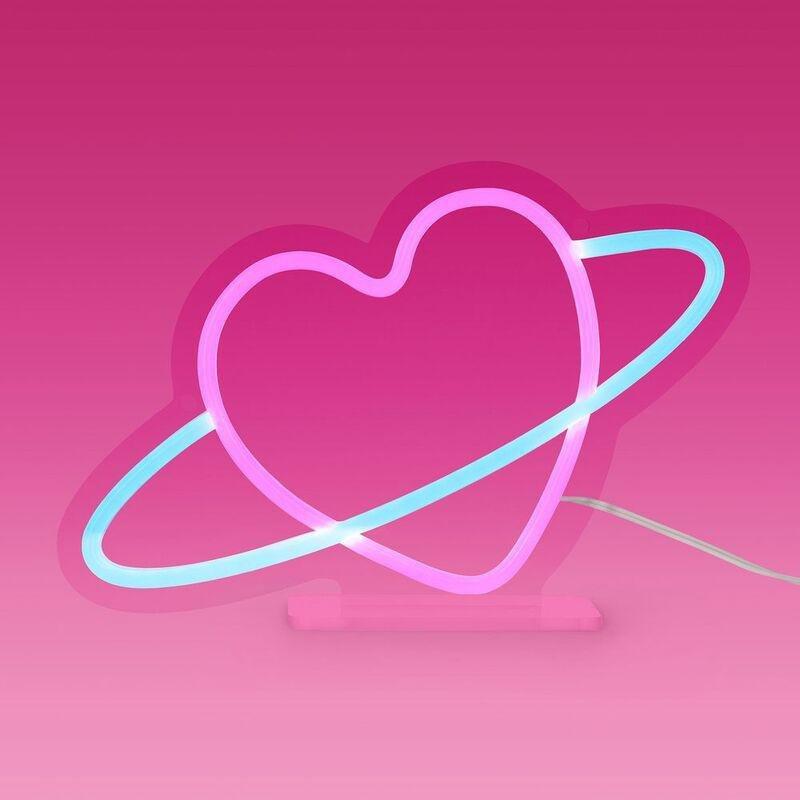Legami Neon-Effect LED Sign - It's a Sign - Planet Heart, , large image number 2