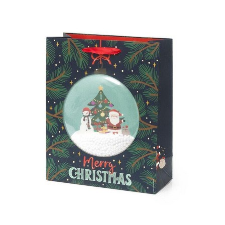 LEGAMI - Legami Christmas Gift Bag Large Christmas Snowball