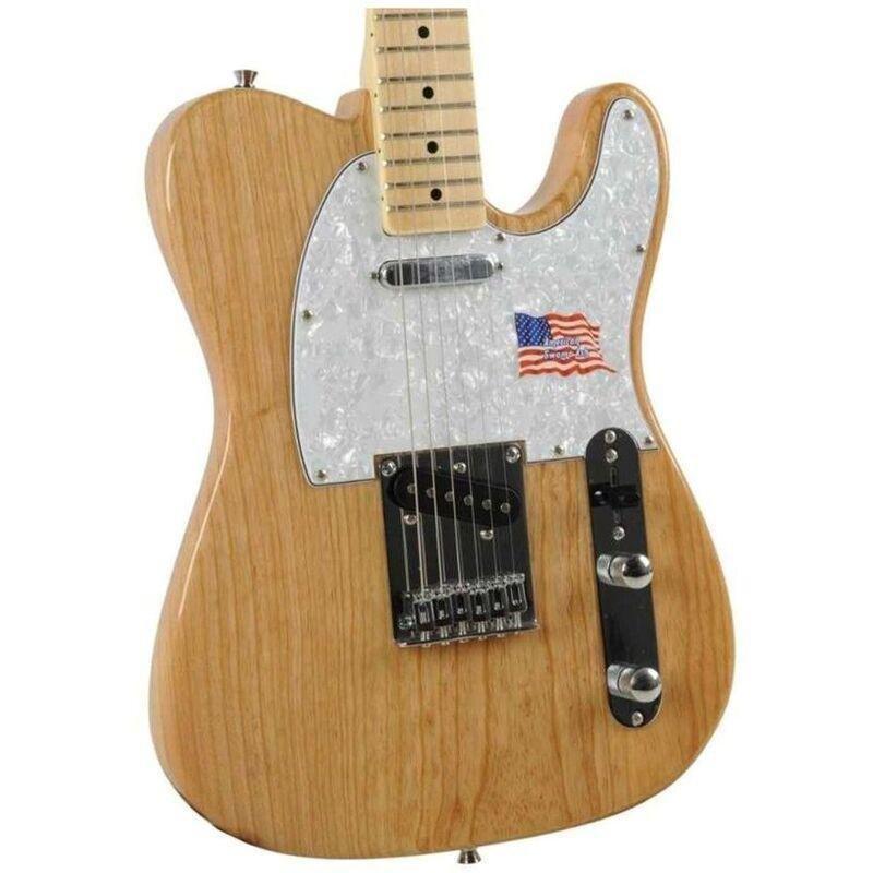 SX Guitar STL/ASH/NA Telecaster Electric Guitar - Natural, , large image number 1