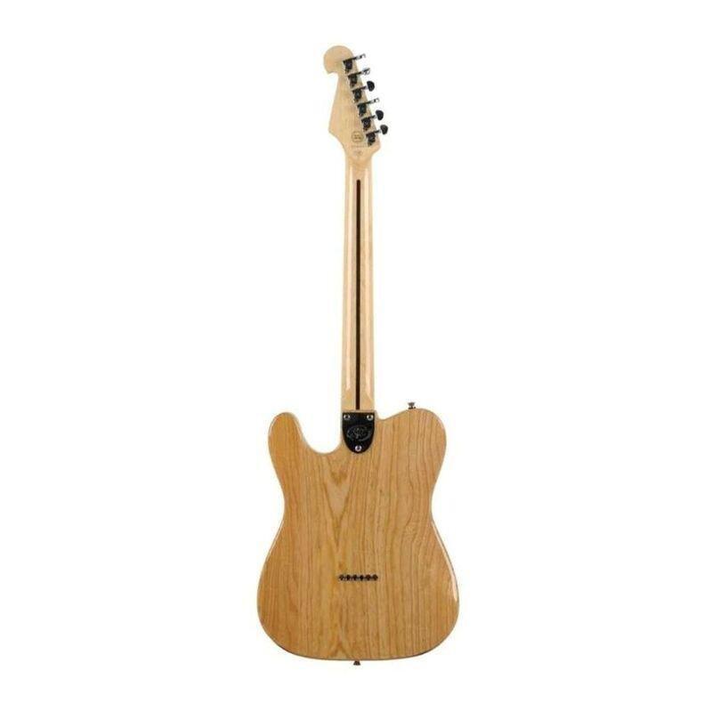 SX Guitar STL/ASH/NA Telecaster Electric Guitar - Natural, , large image number 3