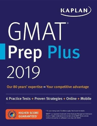 Gmat Prep Plus 2019: 6 Practice Tests + Proven Strategies + Online + Mobile | Kaplan Test Prep, , large image number 0