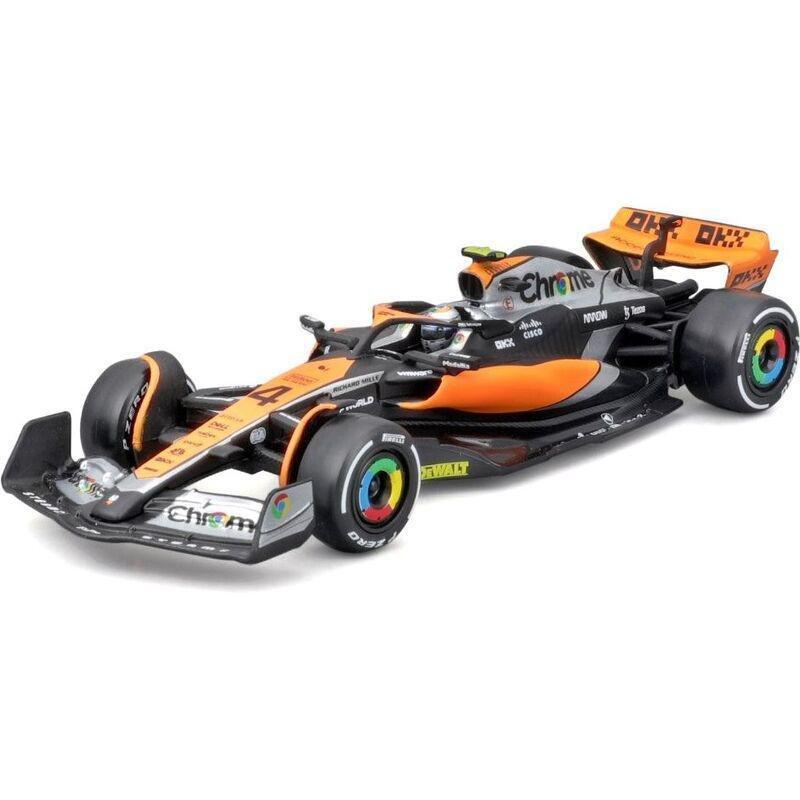 Bburago 18-38088 (#4) 1.43 Race - Mclaren F1 Team Mcl60 (2023) (W/ Helmet), , medium