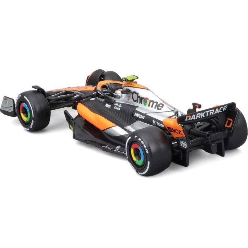 Bburago 18-38088 (#4) 1.43 Race - Mclaren F1 Team Mcl60 (2023) (W/ Helmet), , large image number 1