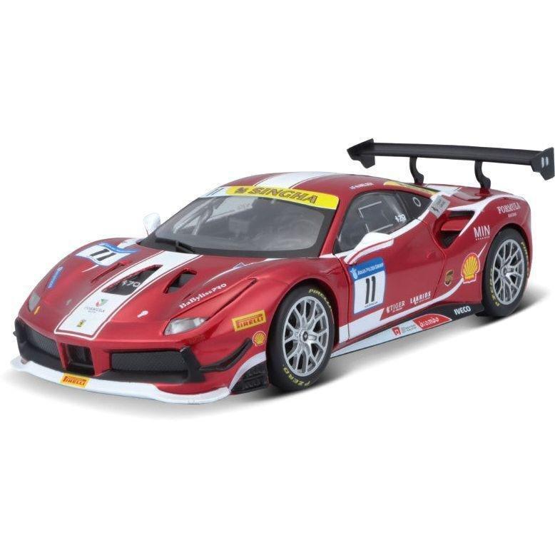 Bburago 18-26582 1.24 Ferrari Racing Model Kit - 488 Challenge (Formula Racing 2017), , medium