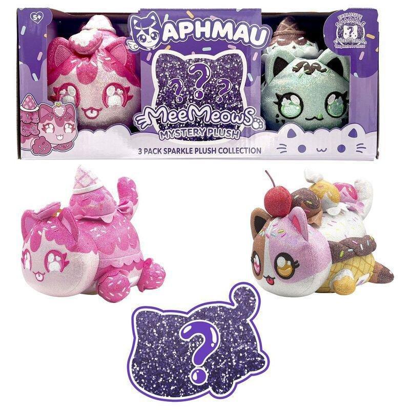 Aphmau Aphmau Meemeow Plush Sparkle Ice Cream 6Inch (Pack Of 3), , large image number 2
