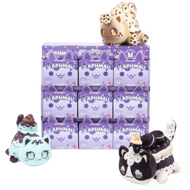 Aphmau Aphmau Mystery Meemeow Plush Ice Cream 6Inch, , large image number 0